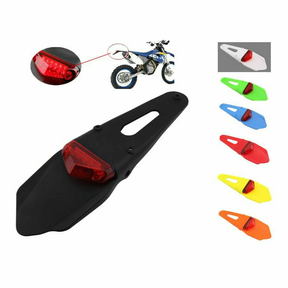 LED Rear Fender Brake Tail Light For Honda CRF250R 450R CRF250X CRF450X 05-18 - Image 1 of 4