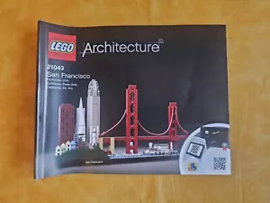 Lego Architecture 21043 San Francisco Instruction Manual / Book Only - Picture 1 of 3