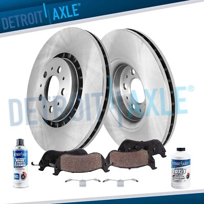 13.23'' Front Disc Brake Rotors and Ceramic Brake Pads for 2003-2014 Volvo XC90 - Image 1 of 4