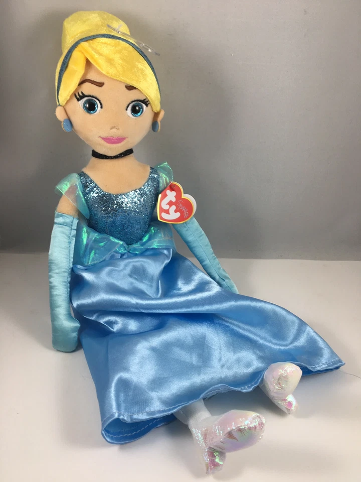 2020 Ty 18" Beanie Buddy Disney's Princess Cinderella Plush