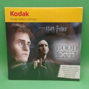 Kodak Design Gallery Software: Harry Potter and the Deathly Hallows, 2011 - NEW - Picture 1 of 2