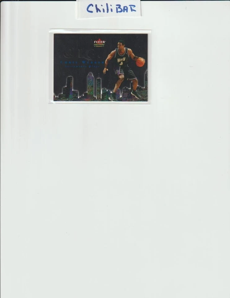 2001-02 Fleer Genuine #6 Chris Webber At Large - Image 1 of 2