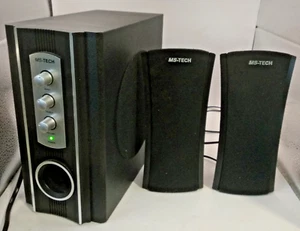 MS-Tech aktiv PC Lautsprechersystem 2.1 aktiv Subwoofer + 2 Satelitten LP (LB30) - Bild 1 von 6