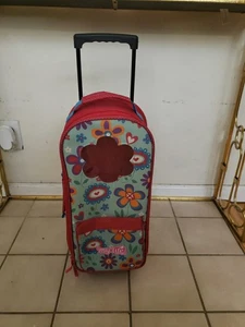 My Life 18" Puppe Rollen Reise Tragetasche Tasche passt American Girl Rosa Blumen - Bild 1 von 11