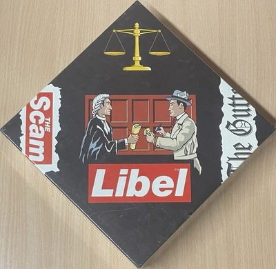Libel Legal Board Game By William Roache Mambi Games From 1994 Brand NEW! Sealed - Image 1 of 4