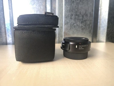 Sigma TC-1401 1.4x Teleconverter Lens for Nikon F Mount + Case - Excellent - Image 1 of 4