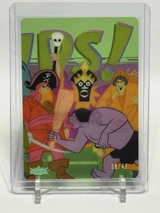 2025 UD FLEER SCOOBY-DOO #1 THOSE MEDDLING KIDS ACETATE GLOW IN THE DARK 38/49🔥 - Picture 1 of 2