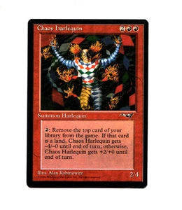 MTG Chaos harlequin SP  Alliances Magic the Gathering ~ Free Shipping - Picture 1 of 2