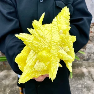 2,6 lb Recién Descubierto Natural Amarillo Azufre Cristal Cuarzo Cristal Muestra Mineral - Imagen 1 de 14