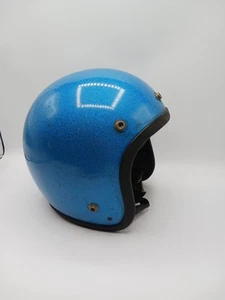 Vintage 1970s Bell R-T Motorcycle Scooter Helmet Sz Small - Picture 1 of 6