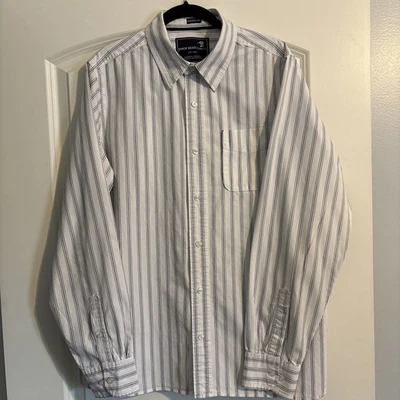 Camisa Para Hombre XL Calce Atlético Cabeza de Pato Manga Larga Con Botones Excelente Foto 1 de 4