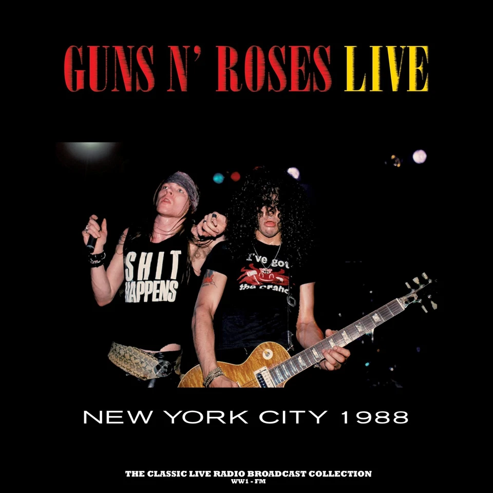Guns N' Roses Live in New York City 1988 (Vinyl) 12" Album Picture Disc - Image 1 of 1