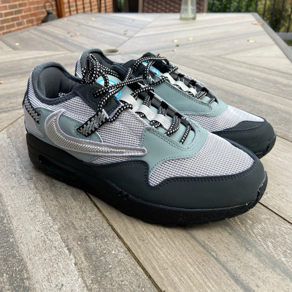 Nike Air Max 1 Travis Scott Cactus Jack Athletic Shoes for Men for