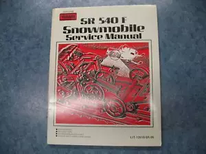 YAMAHA 1981 SR540F SNOWMOBILE SERVICE MANUAL 81 SR 540 F SR540 - Picture 1 of 7
