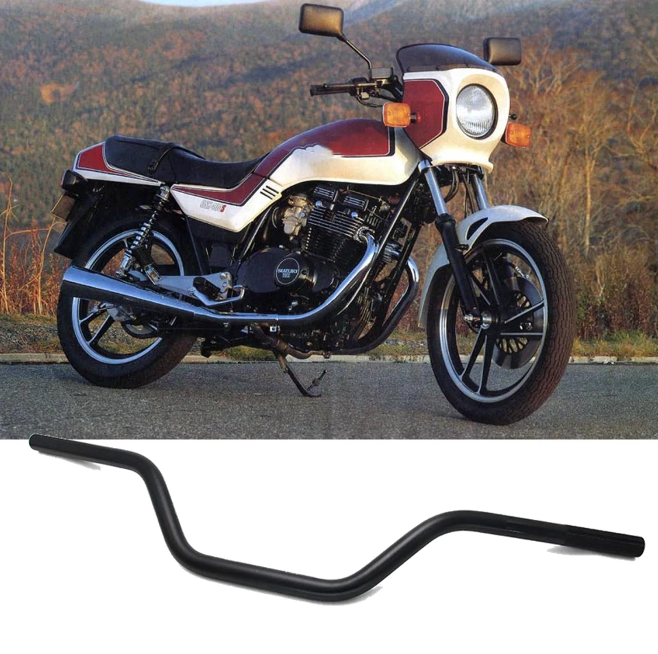 Manillar de moto 7/8" barras para Suzuki GS 250 300 400 500 550 650 1000 1100 Foto 1 de 4
