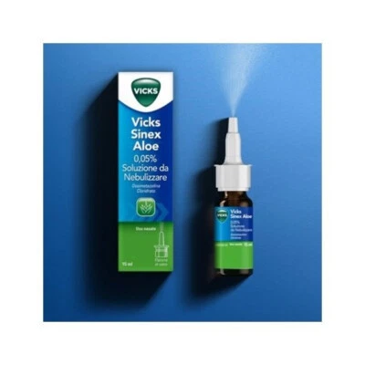 Vicks Aloe Decongestionante della mucosa nasale Raffreddore 15ml - Immagine 1 di 2