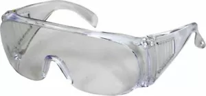 Gafas de seguridad para visitantes CLARAS especificaciones para visitantes lentes EPI y marco EN166-1F x10 pares - Imagen 1 de 1