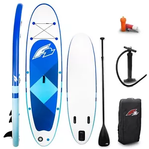 F2 Stand Up Paddling Board Prime SUP Stand Up Paddle 10,5' Weiß - Leichte Fehler - Bild 1 von 4