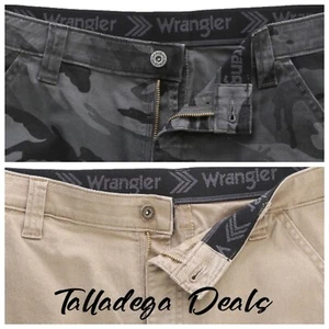 Men's Wrangler Relaxed Fit Flex Cargo Pants Comfort FLEX WAISTBAND CHOOSE SIZE - Picture 1 of 41