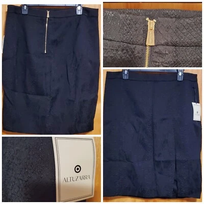 ALTUZARRA BLACK ELEGANT FASHION WOMEN SKIRT PLUS SIZE - Image 1 of 4