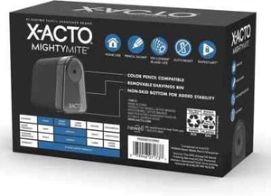 Sacapuntas eléctrico X-ACTO Mighty Mite, negro/plateado (19501/19501X) - Imagen 1 de 8