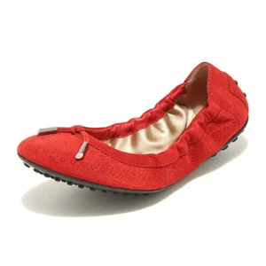 89697 Bailarina Donna TOD'S Dee Óptico Flor Scarpe Zapatos Mujer - Imagen 1 de 4