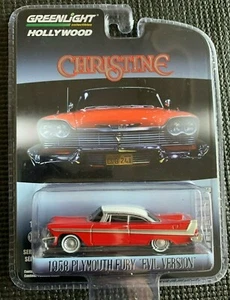 GREENLIGHT Hollywood Series 24 - CHRISTINE - Plymouth Fury Evil Version 1:64 - Picture 1 of 2