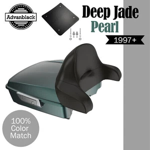 DEEP JADE PEARL Rushmore Chopped Tour Pack Envolvente Para 97+ Harley/Softail - Imagen 1 de 12