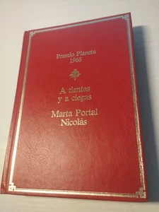 A Tientas y a Ciegas Marta Portal Nicolas Premio Planeta 1966 - LIBRO Español Am - Imagen 1 de 3