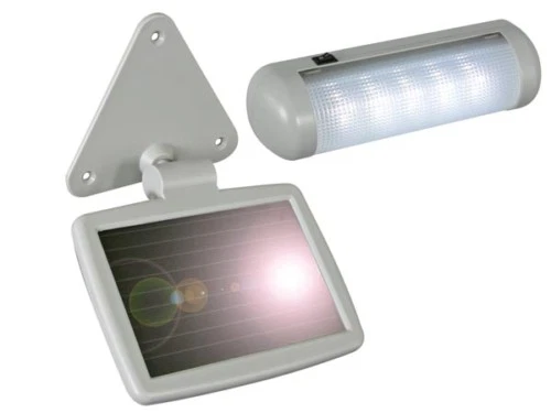 VELLEMAN PLACA PANEL SOLAR CON BATERIA Y LUZ LEDS BAJO CONSUMO BD491