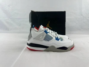 Nike Air Jordan 4 Retro PS Sneakers 'What The 4' BQ7669-146 Youth Size 2Y - Picture 1 of 9
