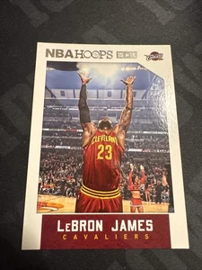 2015-16 LEBRON JAMES ICONIC CHALK TOSS NBA HOOPS BASKETBALL CARD. NM - Picture 1 of 2