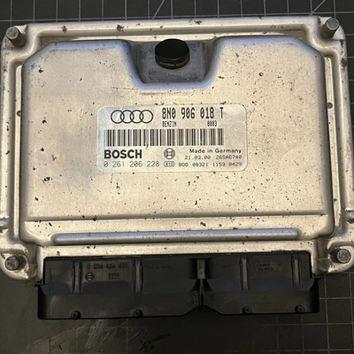 2001 AUDI TT 1.8t  6sp M/T QUATTRO Engine Computer 8N0 906 018 T Turbo 225hp ECU — 第 1/4 张图片