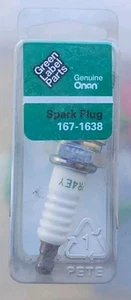 Cummins Onan 167-1638 OEM Generator Spark Plug W/Resistor Fits HGJAA/HGJAB/HGJAC - Picture 1 of 2