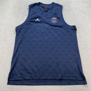 Paris Saint Germain x Air Jordan PSG Maglia Maglia Uomo Medium Navy - Foto 1 di 11