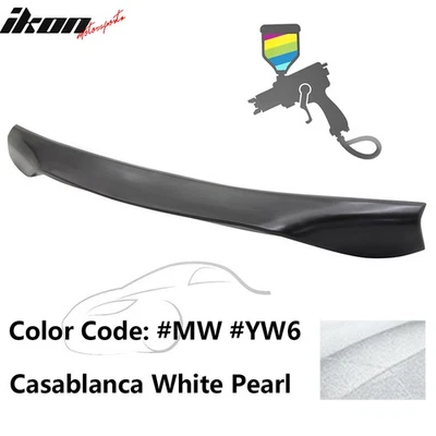 Se adapta a 10-16 Hyundai Genesis cupé 2 puertas estilo euro alerón maletero pintado PU MW, YW6 Foto 1 de 4