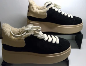 ASH Women's Spider Chunky Sneaker with Faux Fur Lining - Size 10 - NIB - Picture 1 of 10