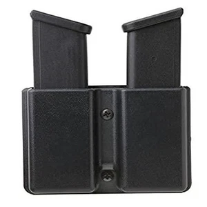 Uncle Mike's 51362  Double Row Double Magazine Case -Smooth Black (FOR: - Picture 1 of 1