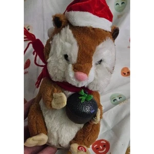 Gemmy Wobbling Chipmunk Singing “Nuttin For Christmas” Squirrel Animated Plush D - Picture 1 of 6
