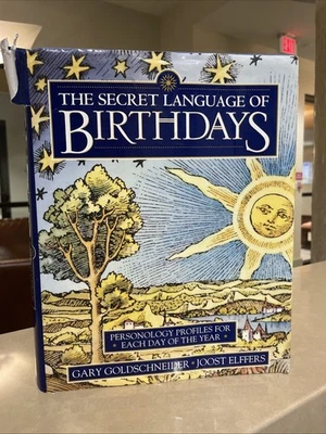 The Secret Language of Birthdays by Gary Goldschneider Hardcover 1994 - Image 1 of 4