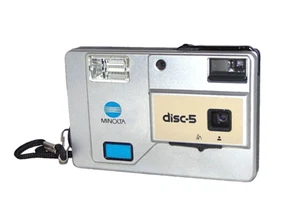 Minolta disc-5 Camera w/ Strap-FREE USA SHIPPING - PLEASE READ - Picture 1 of 5