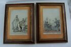 2 Victorian French La Mode Framed Prints From Carte Blanche Collection Chicago