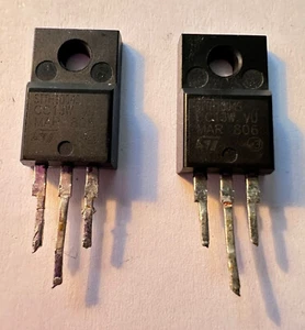 STTH1004S Fast Recovery Diode 400V 10A TO-220FP Genuine STMicro Tested x2pcs - Bild 1 von 1