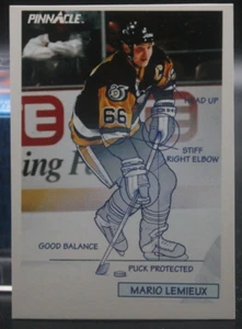 Mario Lemieux (Penguins/HOF) 1991-1992 Pinnacle #380 - Picture 1 of 1
