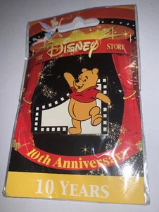 DISNEY PIN PIGLET Winnie The POOH FILM FILMSTRIP JAPAN 10TH ANNIVERSARY - Picture 1 of 1