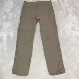 Columbia Pants Womens 10 Tan Convertible Omni Shield Hiking Outdoor Gorpcore - Picture 1 of 15