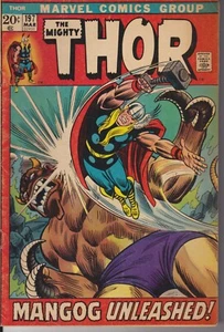 The Mighty Thor #197 MANGOG 1972  MID GRADE- BARGAIN!! - Picture 1 of 3