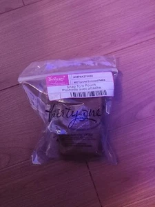 Thirty-One - 31 Snap to It Pouch - NEW Caramel Distressed Pebble - NIP - Picture 1 of 5