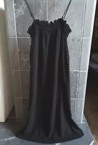H&M Kleid schwarz Gr. S / M Sommerkleid Schwangerschaftskleid Umstandsmode Mama - Bild 1 von 5