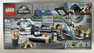 LEGO Jurassic World: Dr. Wu's Lab: Baby Dinosaurs Breakout (75939) - Image 1 of 4